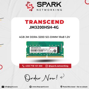 Transcend 4GB JM DDR4 3200 SO-DIMM 1Rx8 1.2V